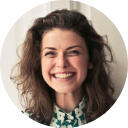 woman smiling
